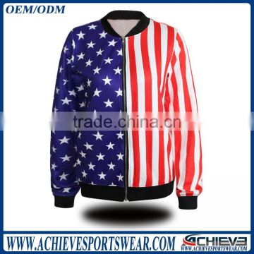2017Wholesale blank customize baseball jacket, custom made baseball jacket varsity jacket