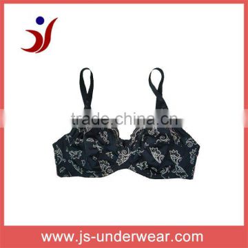 new design nipple bra with embroider accept OEM/ODM