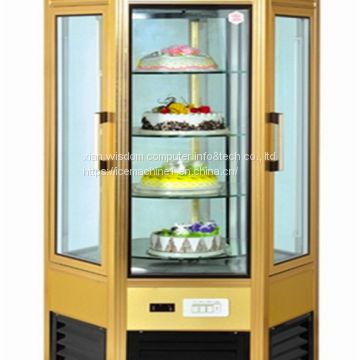 Good Looking Durable Mini Refrigerator Cabinet Air Cooling 120kg