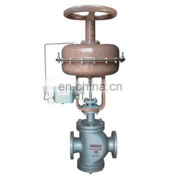 DN20-200, hot sale Pneumatic thin film double seat control valve