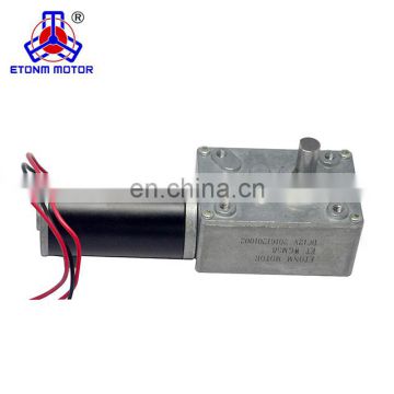 high speed high torque dc worm gear motor encoder used for intelligent cleaning robot
