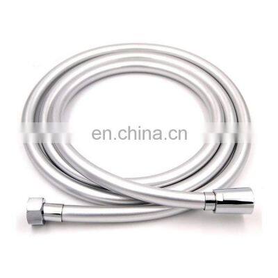 Silver PVC bath soft shower flexible hose