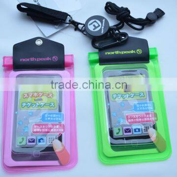 waterproof bag for HTC, Iphone, samsung, diving phone bag for sale