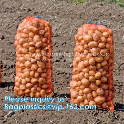 raschel mesh bag for onions,potatoes, other vegetables,PE raschel mesh bag for fruit and vegetable,New type long life ti