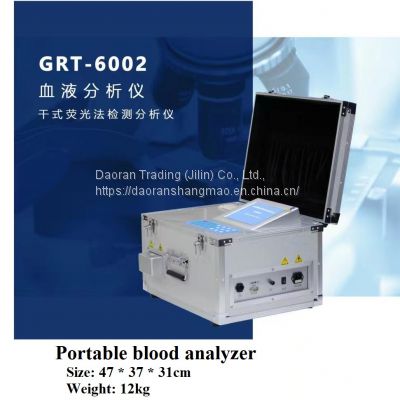 Blood analyzer (portable, dry)
