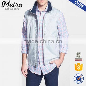 Wholesale Later Designs OEM Polyester Vest, Mens Designer Vest