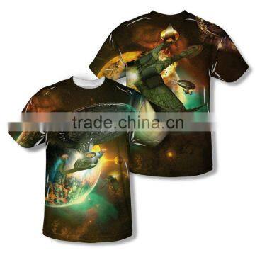 Wholesale Hot Sale 100% Cotton Custom 3D T shirt/Latest TrendCustom T shirt