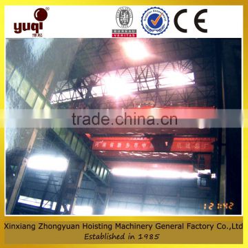 bridge foundry crane with four girder used in metallurgy or Casting factory