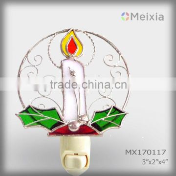 MX170117 wholesale stained glass religious night light