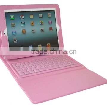 For Apple iPad 2 3 4 Leather Bluetooth Wireless Keyboard Case Cover With Stand