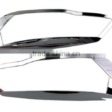 Car ABS CHROME Front Lamp Light Cover For VOLKSWAGEN NEW JETTA 2013 VW Full Auto Accessories
