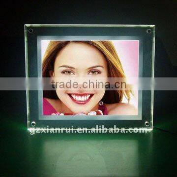 Desktop LED crystal light box Promotional gift