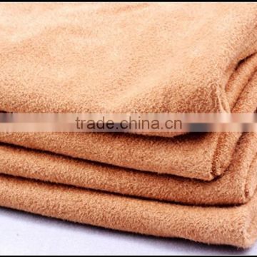 knitted suede fabric
