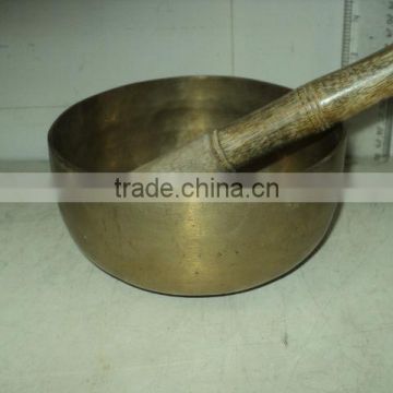 brass tibetan singing bowls hand hammered