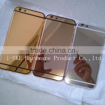 gold plating phone body diamond for iphone 6 plus gold housing