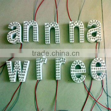 indoor changeable letter signs/led raised letter sign