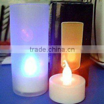 led flashing candle for decoration