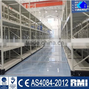 ISO 9001 Certification Heavy Load Electric Mobile Racking