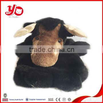 china wholesale custom stuffed cow pillow, plush cow animal doll pillow,soft plush cow pillow doll toy