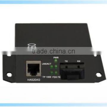 10/100/1000Mbps HD Video Fiber Media Converter with VLAN tag flow control QOS and STP