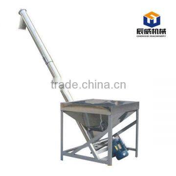 Industrial flexible spiral screw conveyor for PVC powder