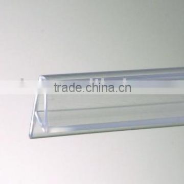 price label holder Datastrip for 1-2 mm thick plate