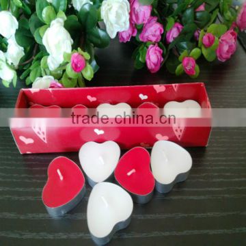 heart/flower/star shape wedding tealight candles gift/gift from china
