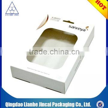 custom luxury white cardboard jewelry box printing