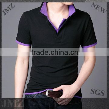 Cotton spandex polo shirt for men in cheapest price