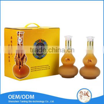 Chinese historical traditional expensive medicines cordyceps sinensis wine
