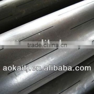Slotted casing