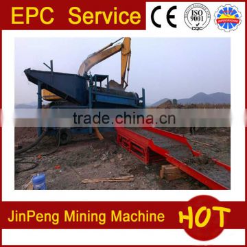 mining machinery panning car