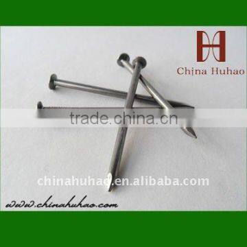 cheap iron bright common nail (flat checked head)