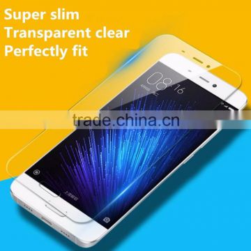 Wholesale Low Price Super Thin 0.3mm For XIAOMI MI5 Tempered Glass Screen Protector