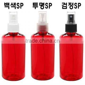 Spray cap PET bottle 250ml B Red Clear