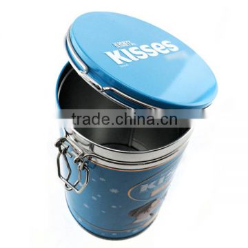 metal materrial slider empty coffee tin cans box