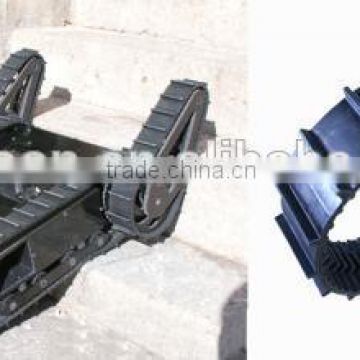 mini rubber track, crawler Driving wheel for robot, wheelchair, Toys, climbing car ,