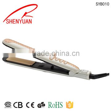 Professional popular top quality ceramic coating hair straightener with LED display