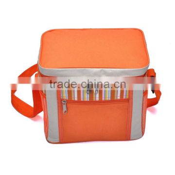 Printing Logo Professional Customised Populer Stripe Xoford Cooler/ Lunch Box /Bento Bag (BCP025)