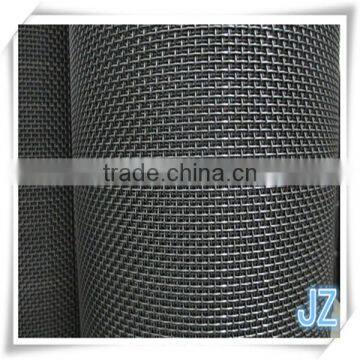 Black Iron (low carbon steel) Crimped Wire Mesh from factory