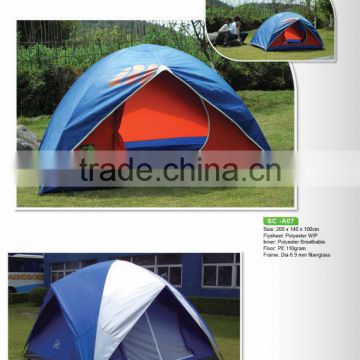 2014 Top Design High Quality Double Layer Waterproof Camping Tents