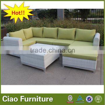 white color garden sofa set garden line patio furniture