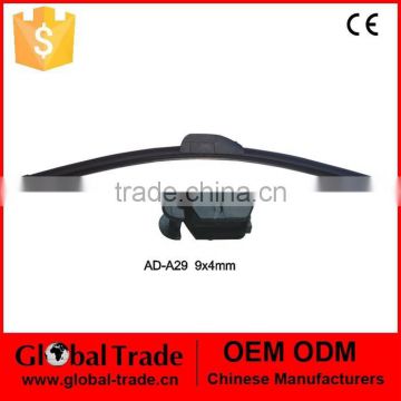 Universal Type Framesless Windscreen Wiper Blade,With Natural Rubber. P0003