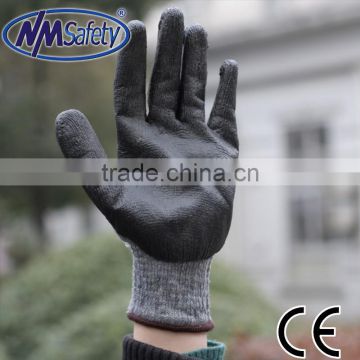 NMSAFETY grey cotton glove recycle cheap latex work gloves economic style glove