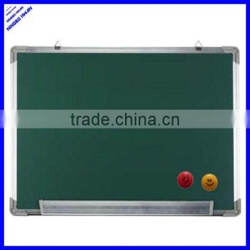 2013 hot selling magnetic shcool green board with aluminium frame