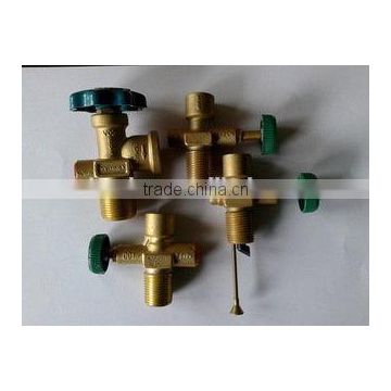 Liquefied petroleum gas cylinder valves