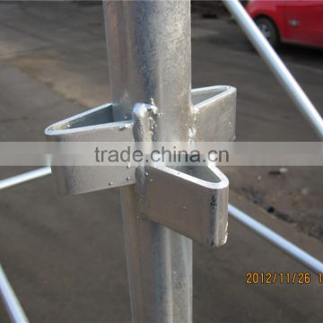 Construction Using Steel K-Lock Kwikstage Scaffolding System