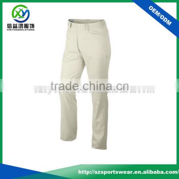High quality Soft anti-pilling New design men's dry fit long pants/golf pants