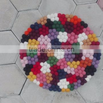 Organic round mat/rugs