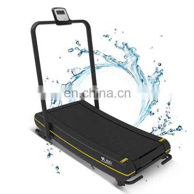new brand name home fitness magnetic treadmill equipment  Curved treadmill & air runner non motorized self-powered treadmill